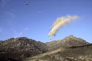 La Importancia del 'Helimulching' en la Recuperación de Ecosistemas Post-Incendio