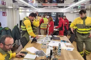 MITECO fortalece la respuesta a incendios forestales mediante simulacro interautonómico en Sierra de Gata