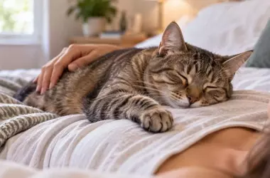 La Confianza Felina: ¿Por Qué tu Gato Elige Dormir Contigo?