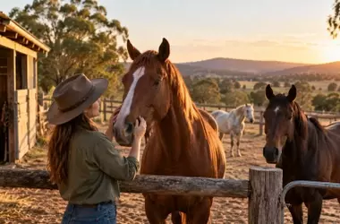 Oportunidad de Voluntariado en Granja Australiana: Cuidado de Caballos con Alojamiento y Comida