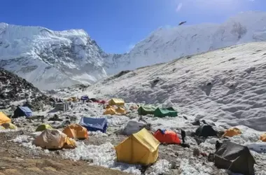 El Campo Base del Everest y su Impacto Energético en el Glaciar Khumbu