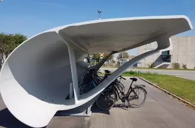 Dinamarca Reutiliza Palas de Aerogenerador para Infraestructura Urbana